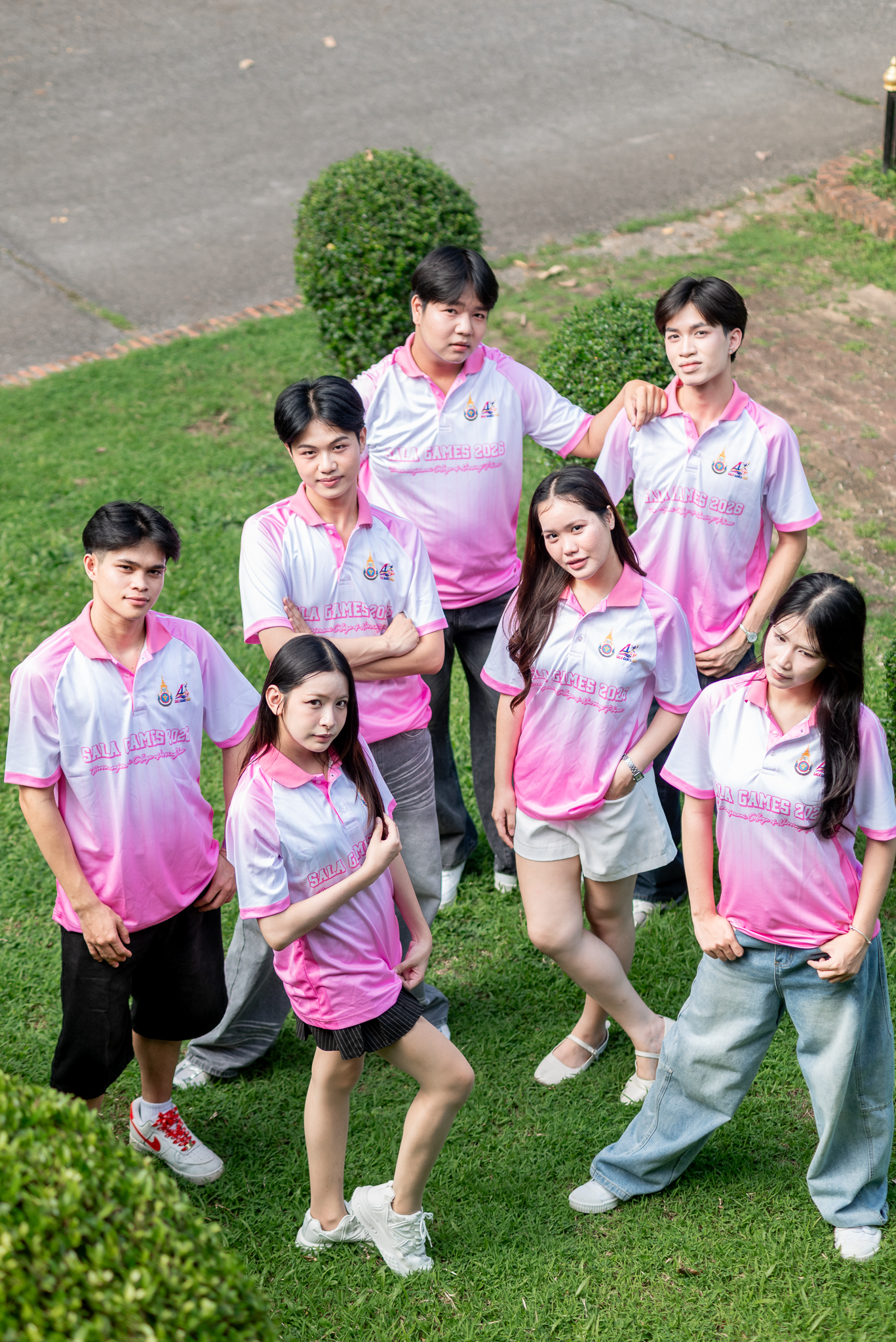 เสื้อสาละเกมส์และตารางขนาดเสื้อ